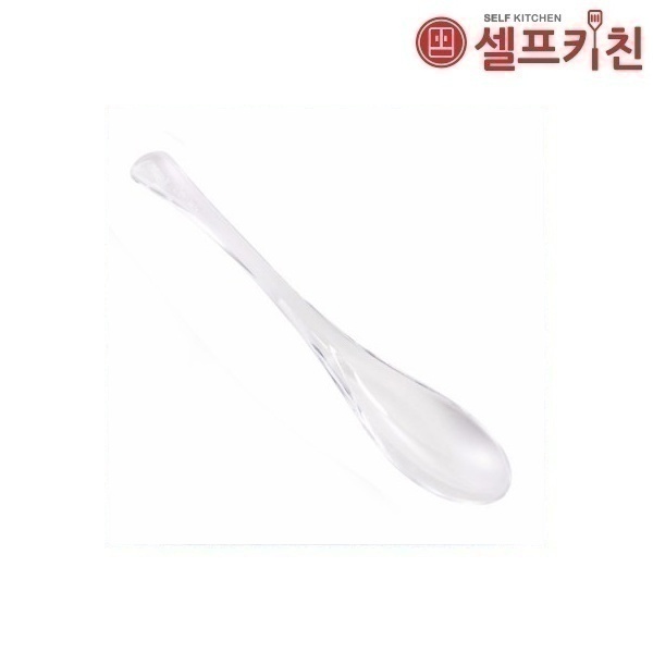 PC 롱 빙수 스푼 (195mm) 플라스틱 수저 디저트 후식 분식집 팥빙수 스푼